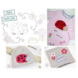 Stickserie - Süßes Käferchen